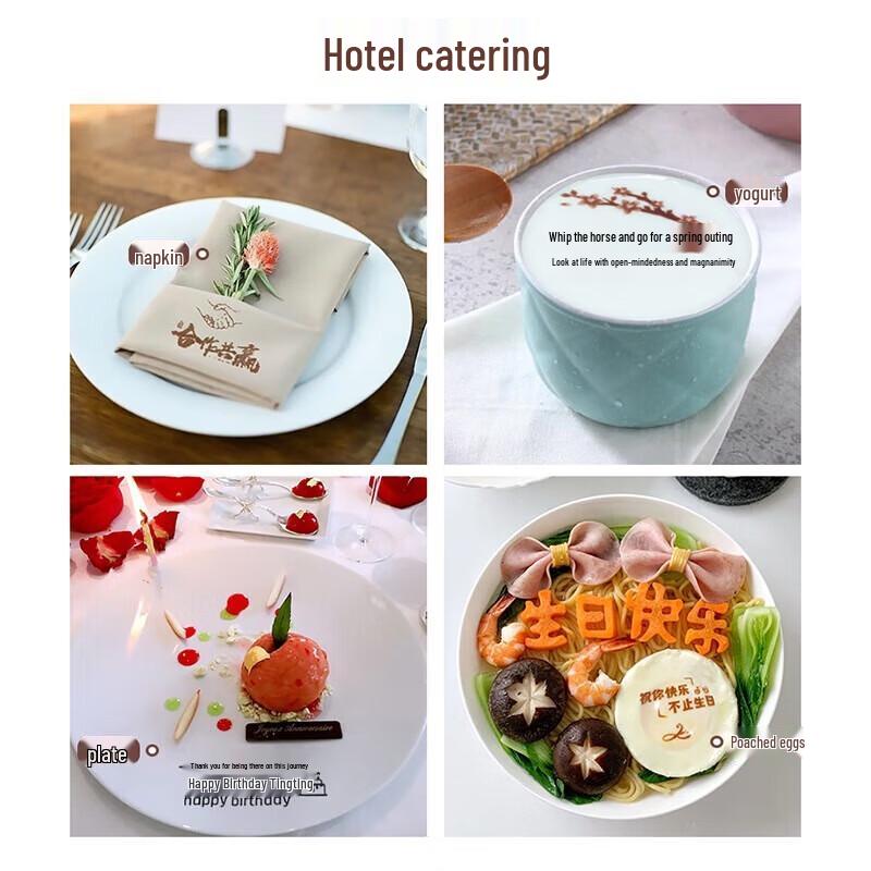 Handheld Edible Ink Food & Coffee Art Printer