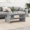 VidaXL Coffee Table Sonoma Grey 90x55x42.5 Cm Engineered Wood 834284