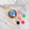 6PCS Silicone Bottle Cap Color Round Soft Glue Plug Keeps Fresh Vacuum Sealing Champagne Bottle Creative Kitchen Tool