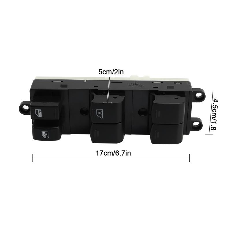 Artudatech Главный выключатель стеклоподъемника для Nissan Tiida C11 SC11 C11Z 2006-2010 25401-1JY0A Автоаксессуары