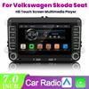 7" 2 Din HD Car Media Video RDS Airplay Car Radio Wireless CarPlay Android Auto Stereo Audio For VW/Seat/Skoda/Passat/Golf/Polo