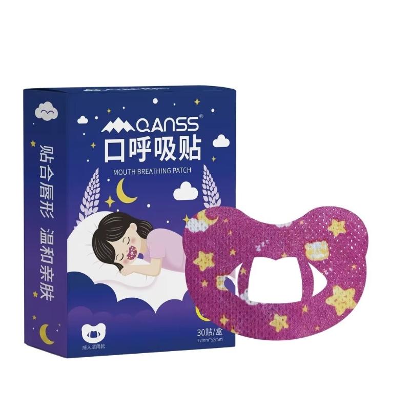 30Pcs Anti-Snoring Stickers Long Lasting Adhesive Lip Strips for Adults Kids Stay On All Night Reduce Snoring