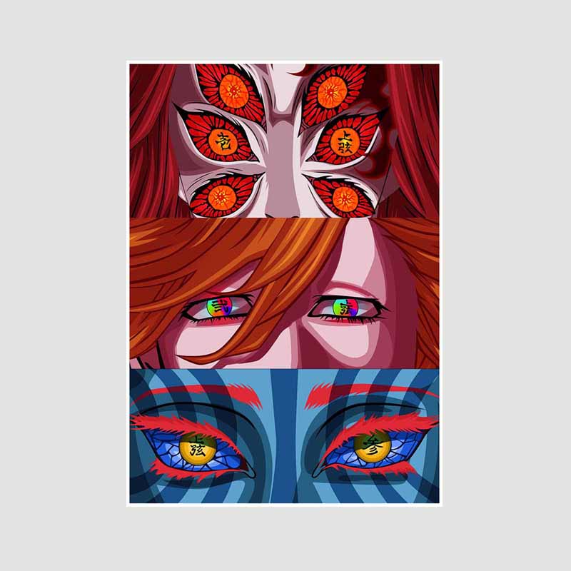 Японский комикс фильм «Убийца демонов» поезд «Муген» аниме-постеры Kimetsu No Yaiba Белый бумажный постер Художественная роспись настенное украшение Фреска Домашний декор