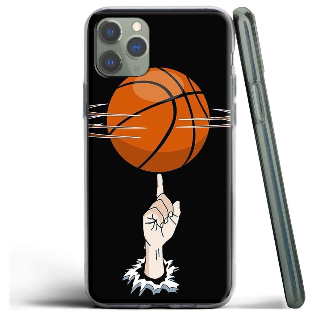 Силиконовый чехол с баскетбольной корзиной для Apple iPhone 12 Mini 11 Pro SE XS X XR Max 8 7 6S 6 Plus 5S