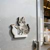 Магнит-держатель для кошачьих усов Декор холодильника Магнит-сувенир для кошачьих усов для белой доски Карты Заметки Домашняя Кухня Шкафы