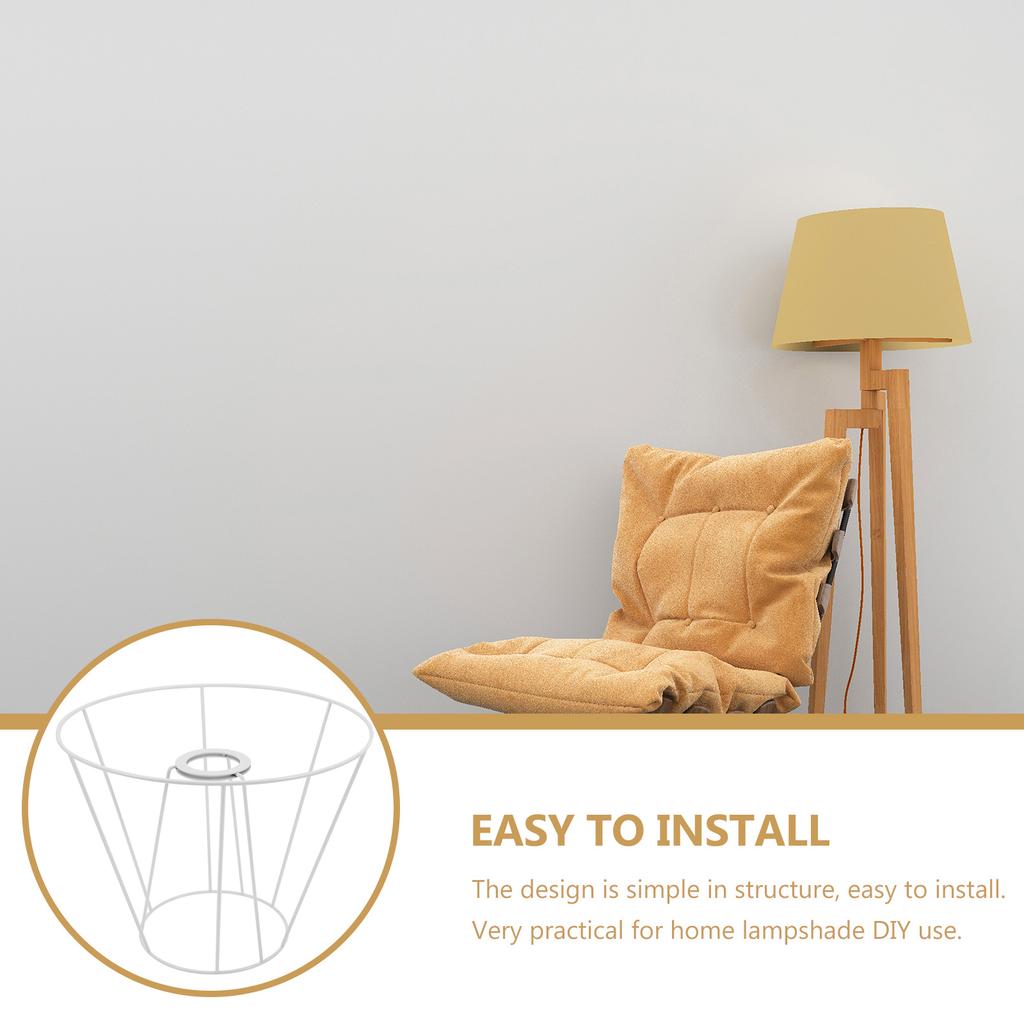 Каркас абажура для настольной лампы Ретро декор Фоторамки из проволоки Железное кольцо для DIY Фото