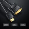 Vention Кабель HDMI-DVI Двунаправленный адаптер DVI-HDMI 24 + 1-контактный преобразователь 1080P «папа-папа» для Xbox HDTV Кабель DVI-HDMI