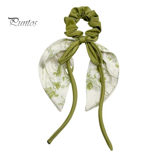 Атласные резинки для волос для женщин и девочек, держатель для хвоста, эластичная длинная лента, декор в виде банта, длинная вьющаяся тонкая повязка для волос, аксессуары для волос