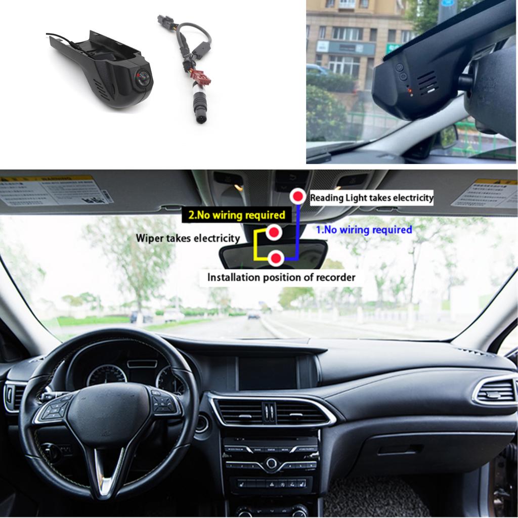 Car DVR Wifi Video Recorder Dash Cam For BMW 1/3/5/X1/X3/X5 F10 F15 F20 F25 F40