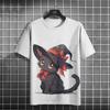 Funny Animal Men's T-Shirts Cute Cat Graphics 3D Printed T-Shirts