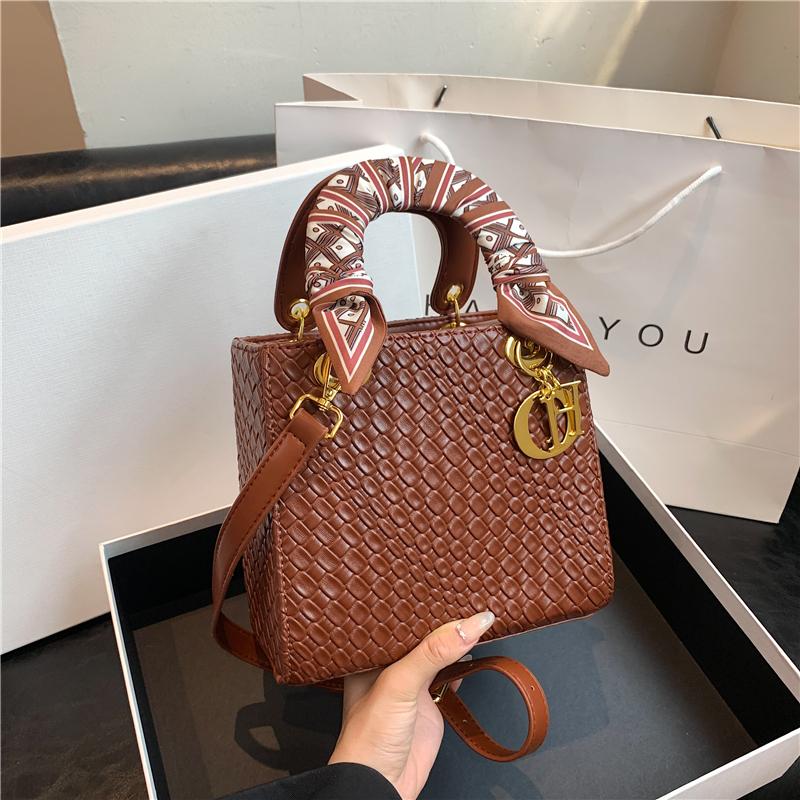 Женская брендовая роскошная сумка-тоут, модная классическая стеганая сумка с квадратной ручкой высокого качества, женские сумки через плечо