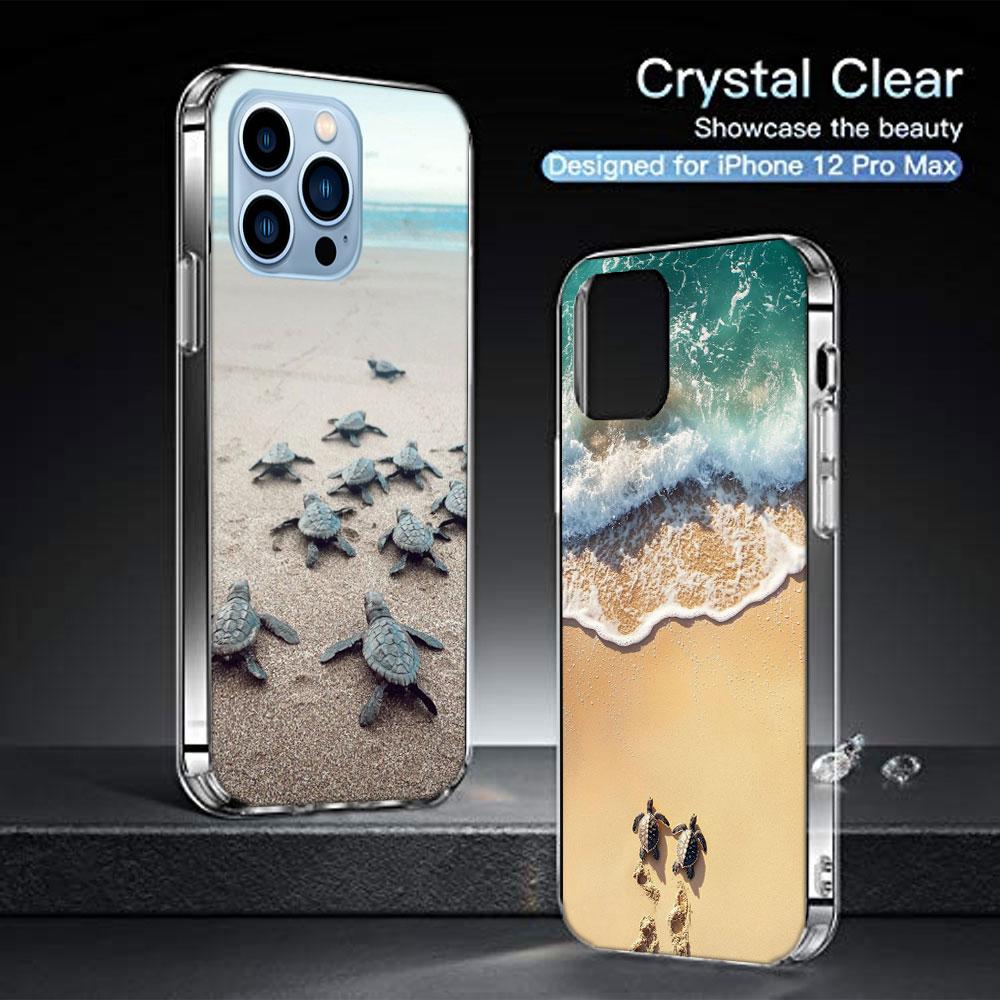 The Little Turtle Crawled Towards The Sea Cases Phone Case For Iphone 17E 16E 17 Air 16 Pro Max 15 Pro 14 Plus 11 13 12 Mini Cov