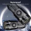 Rechargeable LED Flashlights Bright Flashlight Water Resistant Compact Drop Resistant Small Flashlight With 5 Modes For Camping