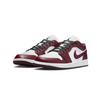 Jordan Air Jordan 1 Heart Of Bordeaux Classic And Versatile Abrasion Resistant Low top Vintage Basketball Shoes Unisex HF3148-102(Team701-)