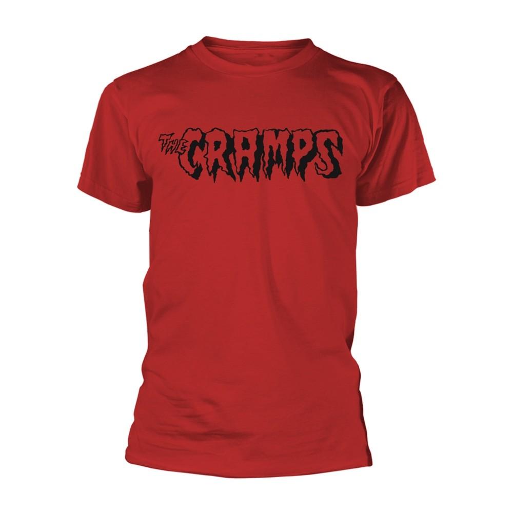 CRAMPS, THE - LOGO (RED) RED T-Shirt X-Large