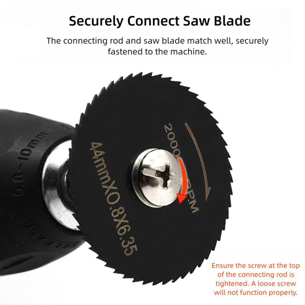 6PCS Small Size Electric Drill Blade Multi-purpose Electric Grinder Blade Electric Drill