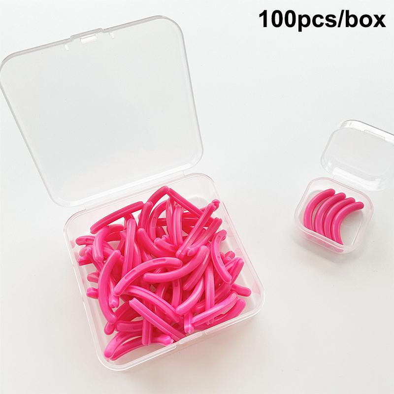 Сменные подушечки для щипцов для завивки ресниц Гипоаллергенная мягкая резиновая подушечка Для универсальных щипцов для завивки ресниц С боксом для хранения Салонное качество Противоскользящий дизайн