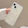 Чехлы для мобильных телефонов iPhone 11 13 15 Pro Max 12 14 Pro Max Чехол для iPhone 16 15 Plus 13 Pro 12 Матовая текстура с рисунком в виде мультяшных цветов