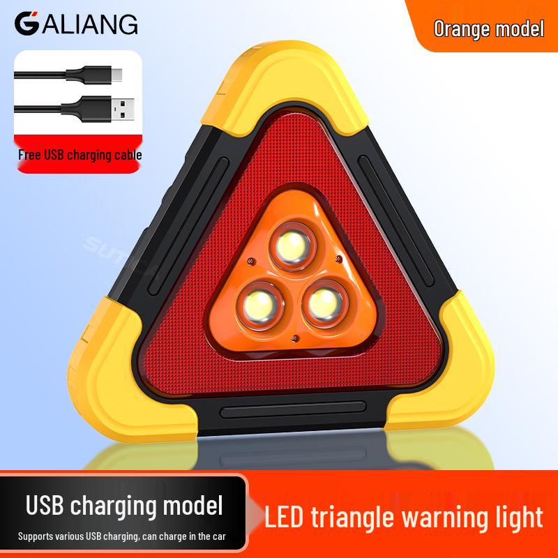 Автомобильный треугольный знак аварийной остановки