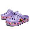 Children's Hole Shoes Summer Fashion Boys Beach Shoes Medium Older Children Cool Slippers Girls Baby Dinosaur Slippers