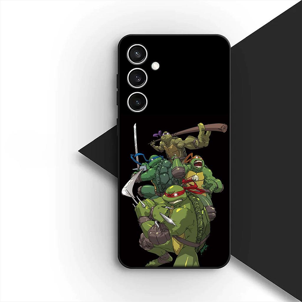 Ninjas Anime T-Turtles Cartoon Phone Case for OPPO A80 A18 A16 A40 A17 A15 A38 A78 A79 A54 A57 A12 A60 4G 5G Protective Cover