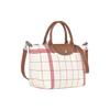 New LONGCHAMP Le Pliage Torchon Canvas Dumpling Bag, Crossbody Handbag Trumpets Women's White 1512HYR548