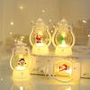Christmas Festoon Led Lights Stanta Claus Snowman Lights Christmas Decorations for Home 2022 Kids Gift Ornament New Year