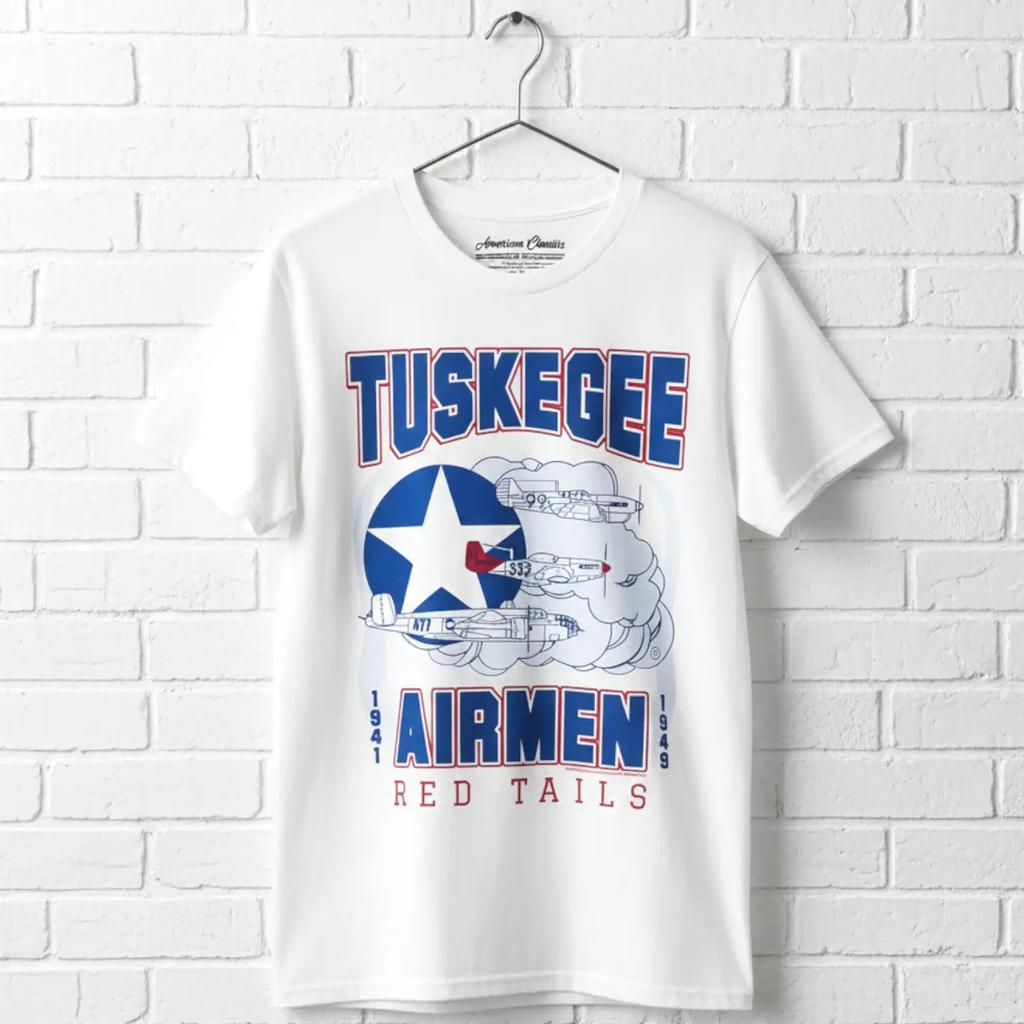 Tuskegee Airmen Red Tails Planes Men's T Shirt