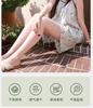 Xuan Liang Women's Summer Thin Woven Pure Cotton Suspender Shorts Set