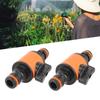 Hose Connector ABS TPR Connector Fitting Garden Hose Orange