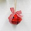 Christmas Bell Gift Bow Cute Decor Pendants Exquisite Twine Pendant Iron Round Bells