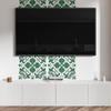 Panel Ścienny Winylowy Do Dekoracji Nowoczesnych Wnętrz 100X50 Cm Wzór Roślinny Z Ornamentami