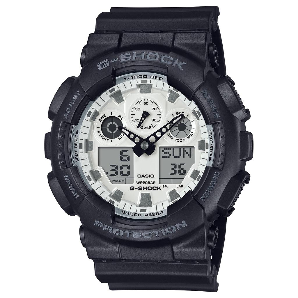 Часы Casio зарубежная модель G-Shock GA-100WD-1A мужские [предмет]