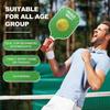 Toplive Набор ракеток для пиклбола, 2 ракетки для пиклбола, 4 мяча для пиклбола, мячи для пиклбола для начинающих с 1 сумкой для хранения мячей для пиклбола, прочный для соревнований