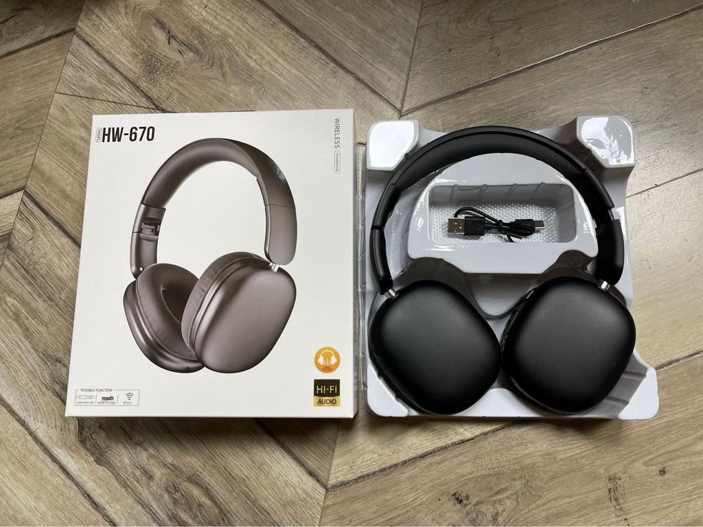 Беспроводные Bluetooth-наушники закрытого типа HW-670MAX
