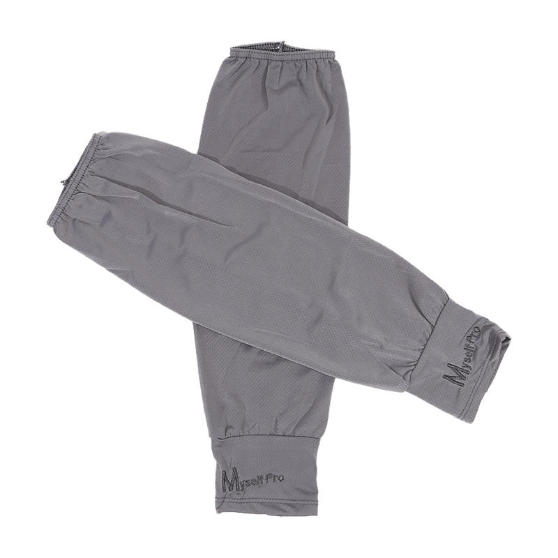 Мужские свободные рукава из ледяного шелка, охлаждающие нарукавники - Дышащие, быстросохнущие рукава для защиты от УФ-лучей для занятий спортом на открытом воздухе