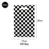 Black White Racing Car Theme Party Flag Banner Tableware Tablecloth Runner 0-9 Number Balloon Checkered Race Car Birthday Decors