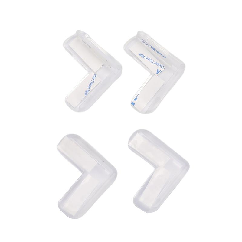 4Pcs Silicone Baby Safety Protector Furniture Corner Cover Anticollision Edge