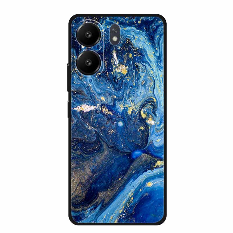 Чехол для Vivo iQOO Neo9 Pro Мраморный Мягкий Силикон ТПУ Чехол для Телефона Для Vivo iQOO Neo 9 Pro 5G Ударопрочный Цветной Расписной Новый Para