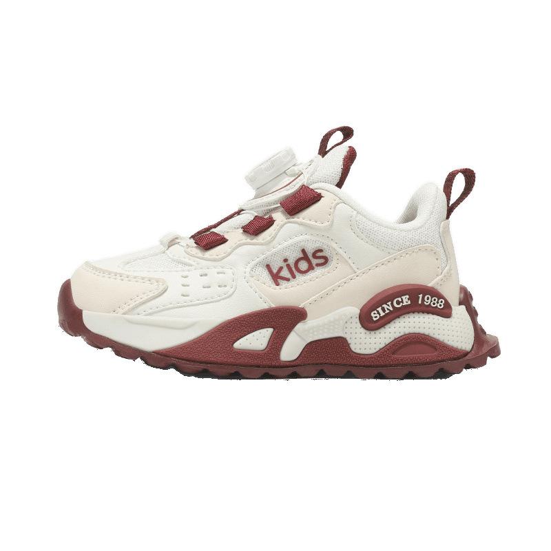 Children's Shoes 2025 Spring and Summer New Mesh Breathable Girls Sports Shoes Medium Older Boys Running Dad Shoes