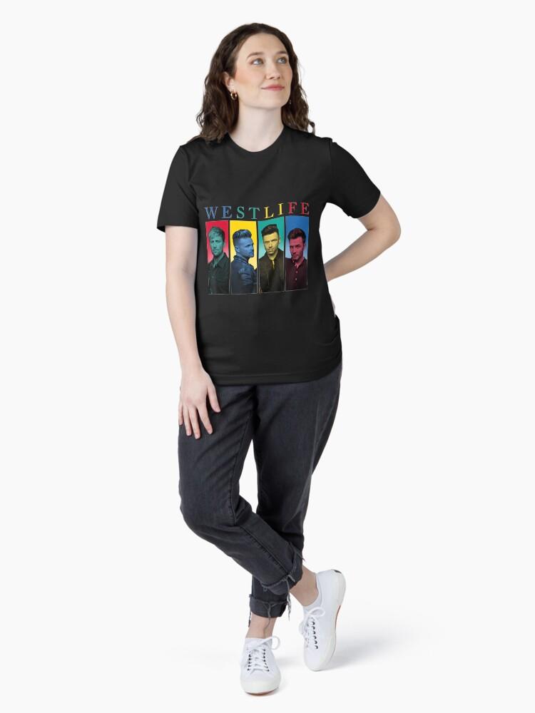 Westlife Westlife Coloured Headed Essential T-Shirt