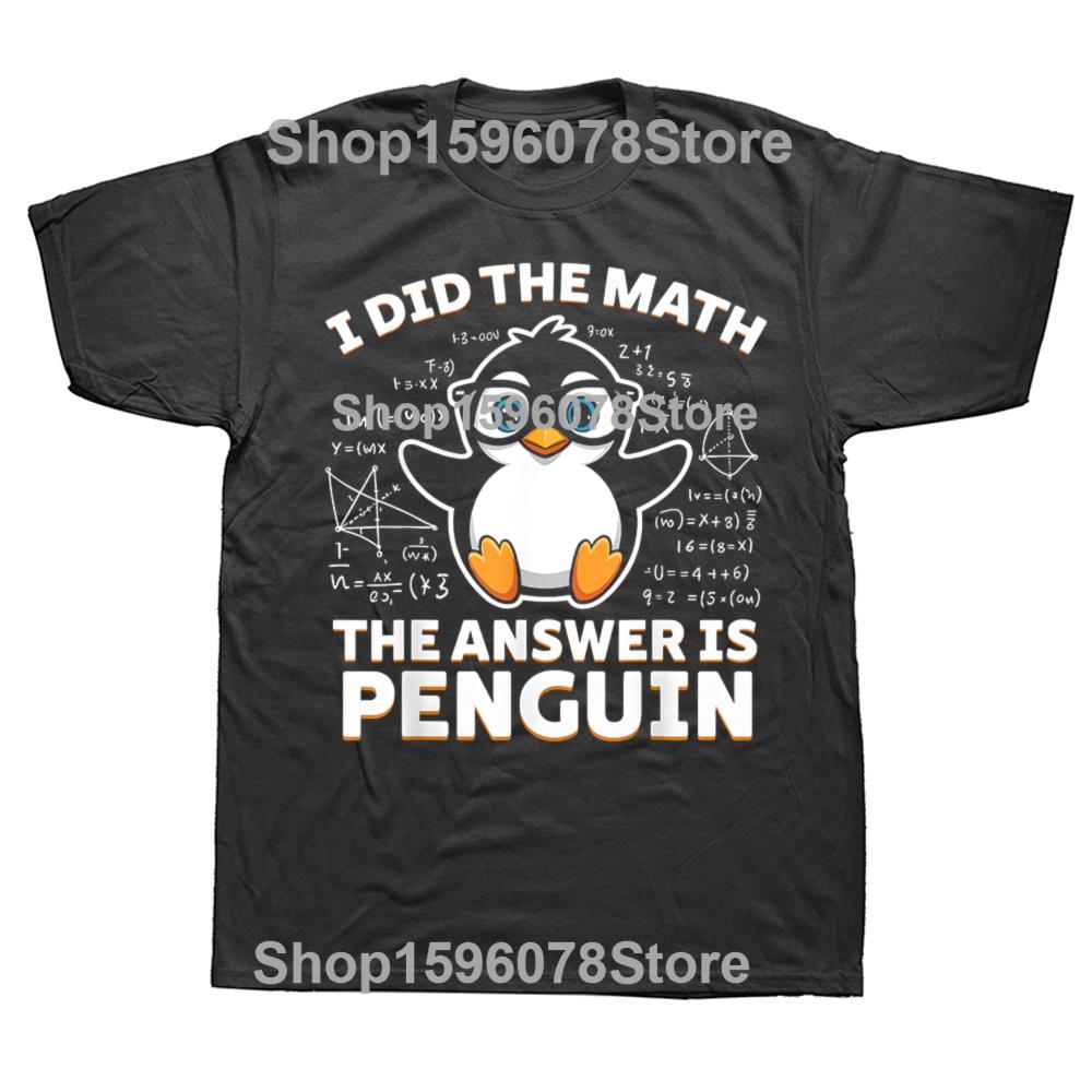 Funny Math Donut School Teacher TShirt Summer Unisex Clothing Fashion T Shirts Cotton Short Sleeve Oversized Loose Tshirt Tops