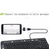 Мини-адаптеры OTG для мобильного телефона, планшета, кард-ридера, микро-USB-флеш-мыши, расширения клавиатуры для Android