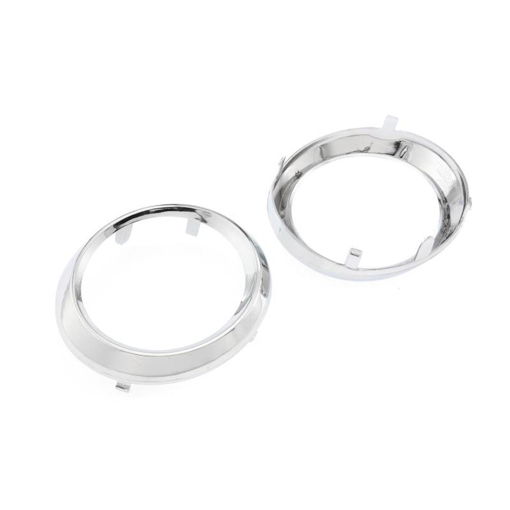 2x Накладки на противотуманные фары переднего бампера хромированные кольца для Toyota Sienna SE 2011-2017