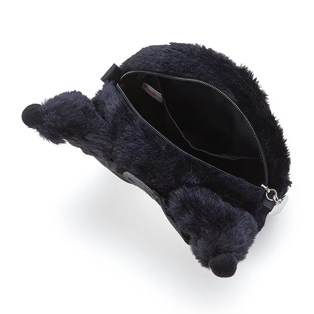 Sanrio Kuromi Face Shaped Pouch 043354 (Midnight Merokuro)