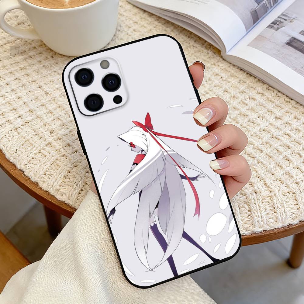 H-Hazbin Hotel V-Vaggie Чехол для телефона Силиконовый Мягкий Для IPhone 17 16 15 14 13 12 11 X XR Plus Pro Max Plus