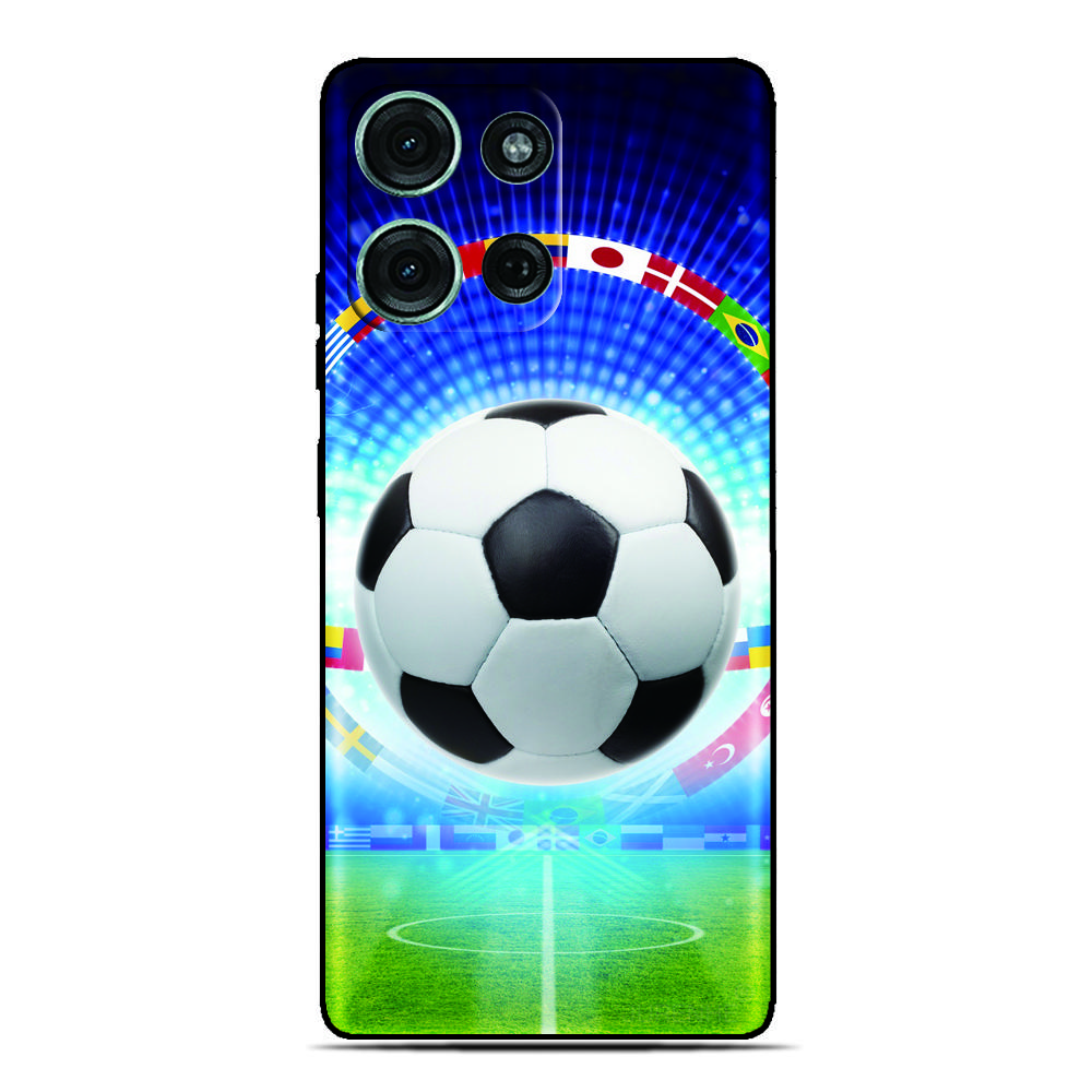 Football Soccer Phone Case For Motorola Moto G35 G75 G71 G34 G53 G96 G22 E40 E30 E20 G13 G14 G42 G31 G41 G30 G20 G10 G51 Cover