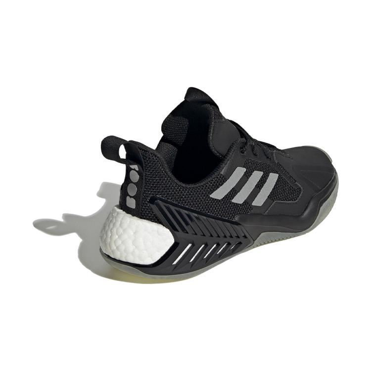adidas STAR WARS Star Wars One J Низкие детские кроссовки для бега Черно-серые Подростковые FW2360