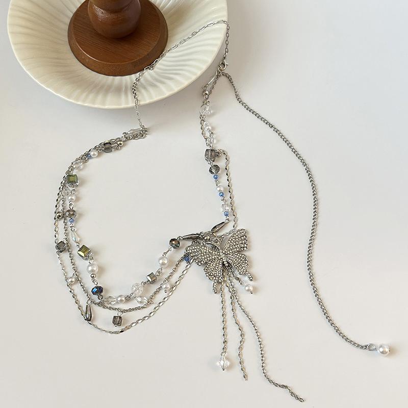 Простой блестящий пояс с украшением в виде бабочки, тонкий пояс для женщин и девочек, регулируемый металлический поясной ремень, панк-цепочки для облегающего тела