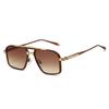 New fashion retro double beam metal sunglasses ins personalized classic casual outdoor driving sunscreen sunglasses tide